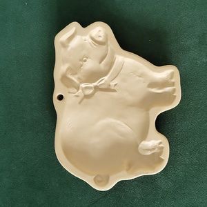 Brown Bag cookie art pig